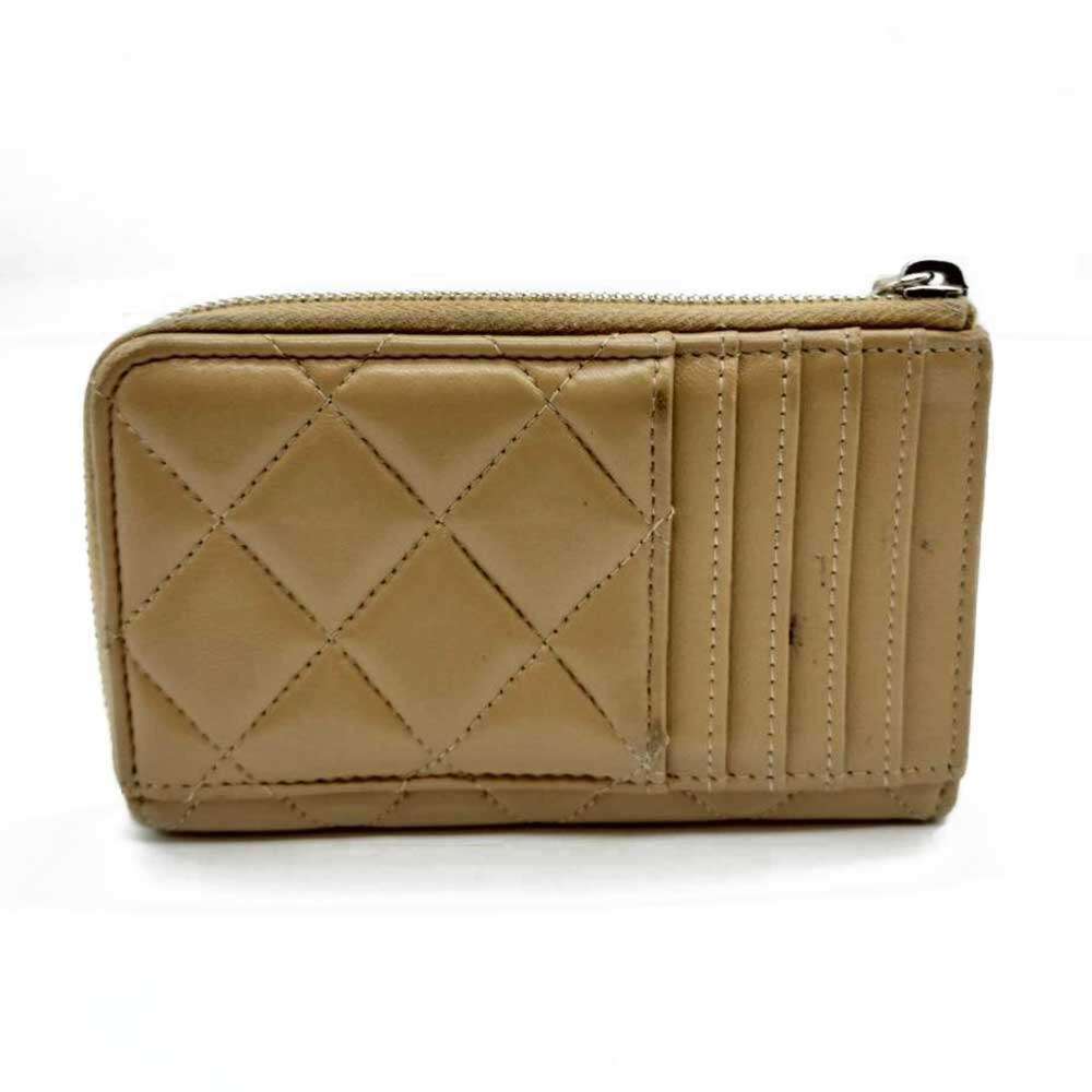 CHANEL Brown Lambskin Leather Logo Mini Bag - Picture 2 of 7